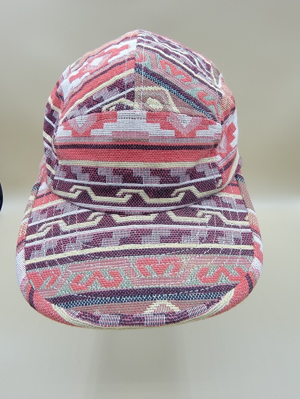 Peter Grimm Addison Aztec Southwest Tribal Print Camp Strapback Hat 5 Panel OS
